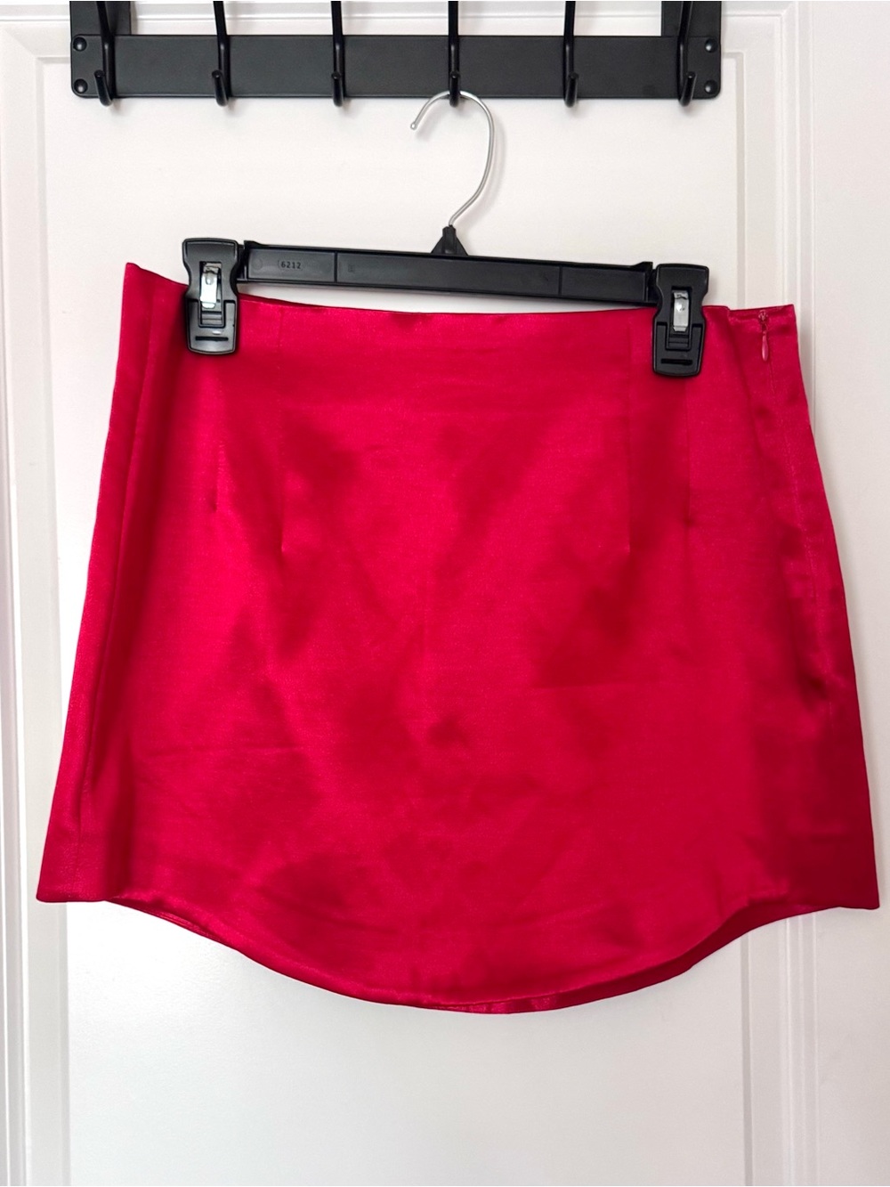 Zara Vibrant Bright Red Mini Skirt